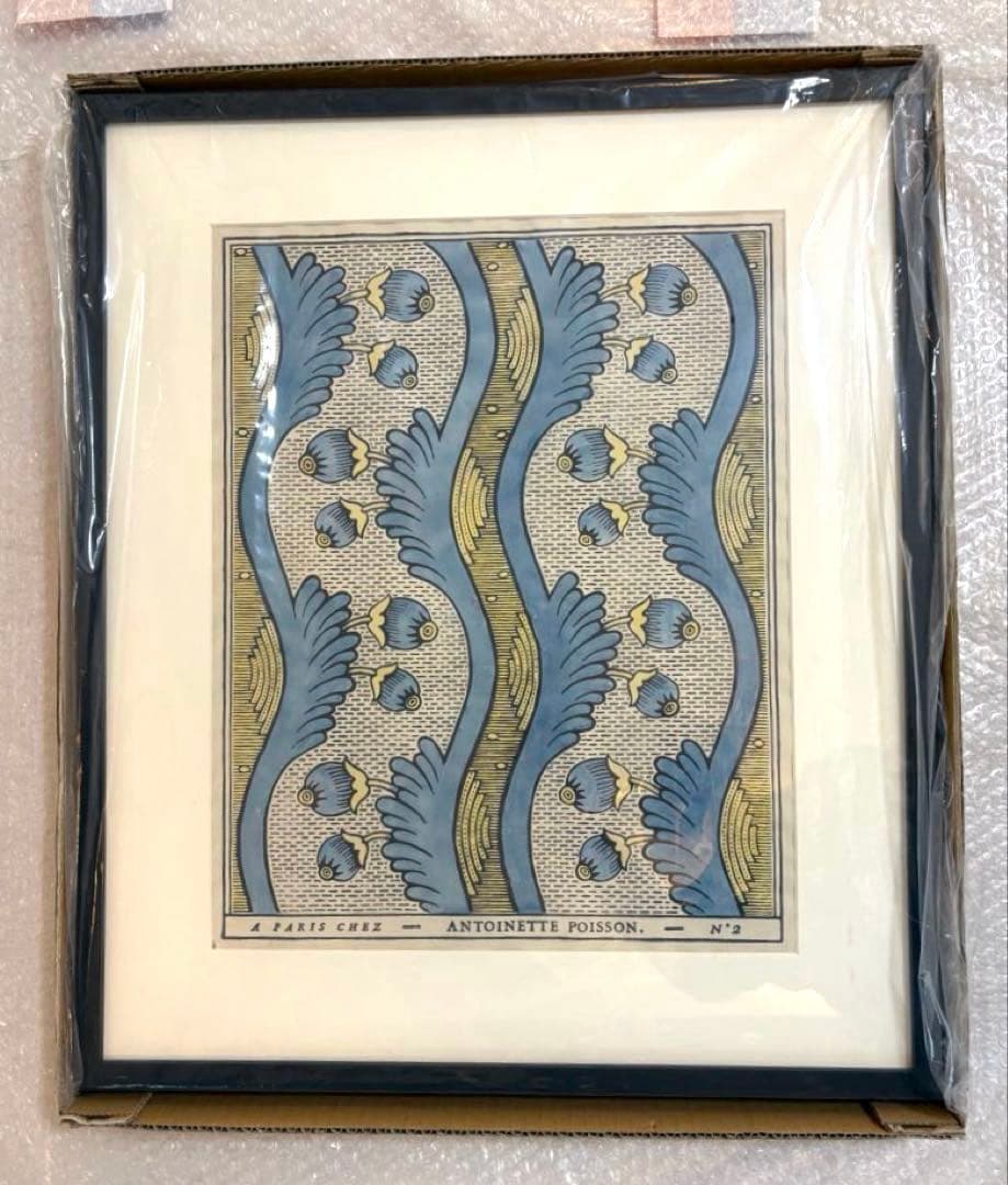 アントワネット・ポワソン　ドミノペーパー Grenades グレネード　額装