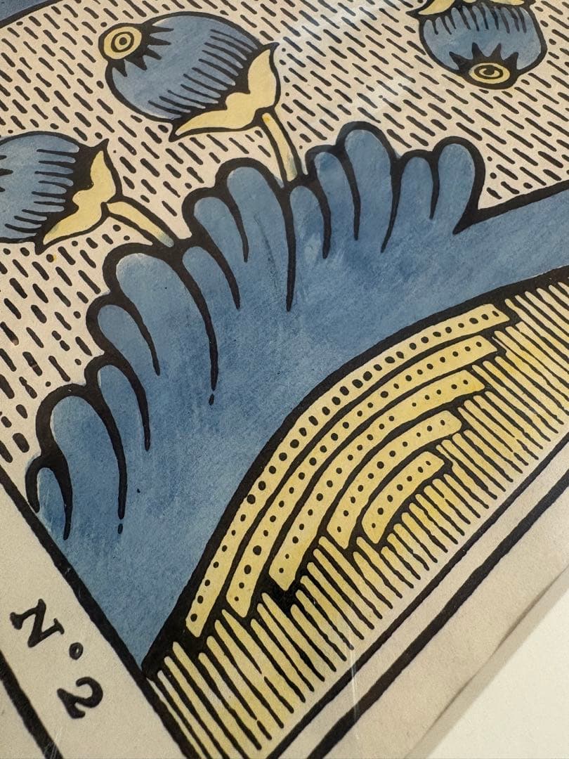 アントワネット・ポワソン　ドミノペーパー Grenades グレネード　額装