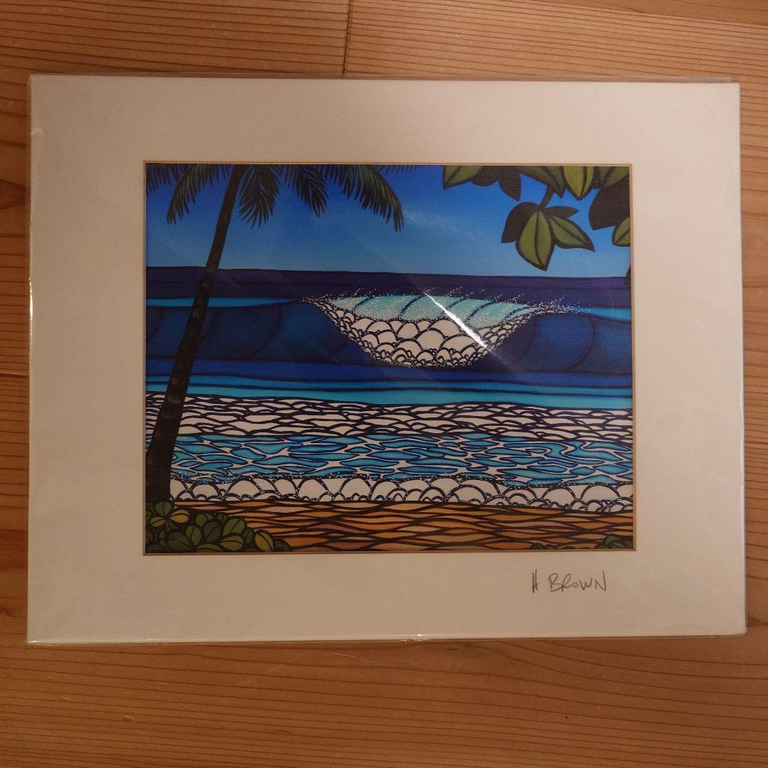 Heather Brown 海とサーフィンのアートプリント