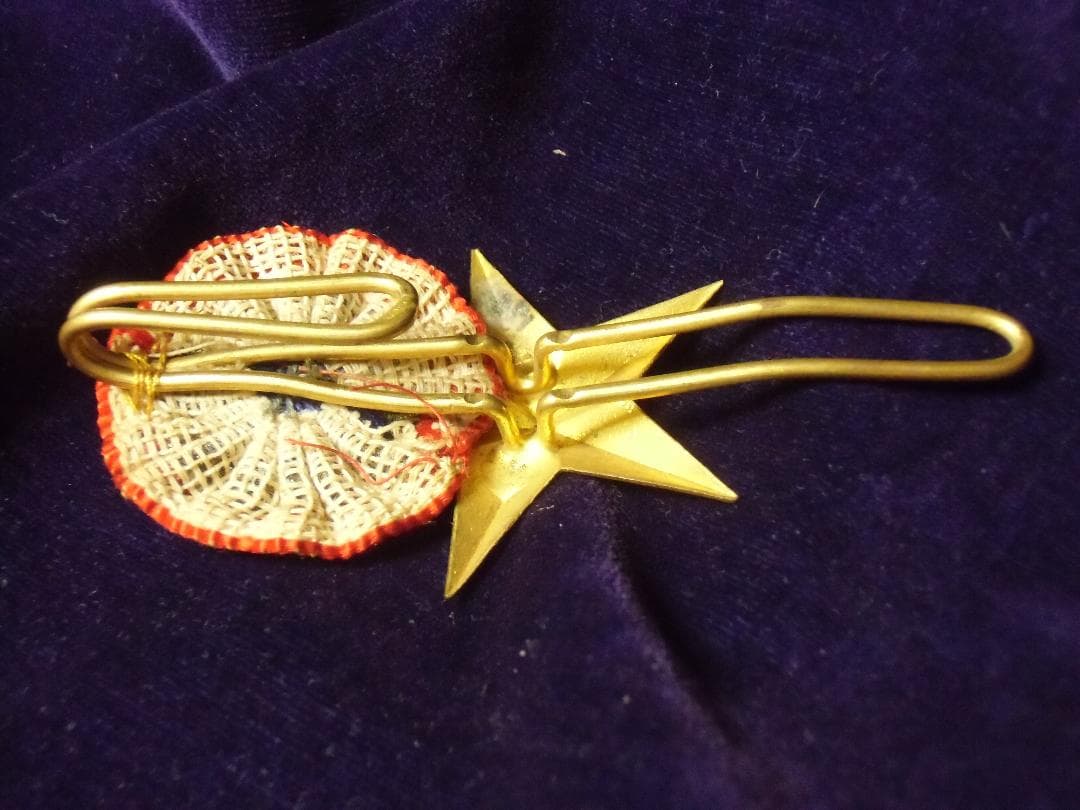 Ｆフランス軍＊１８８４年型シャコ帽章（実物）