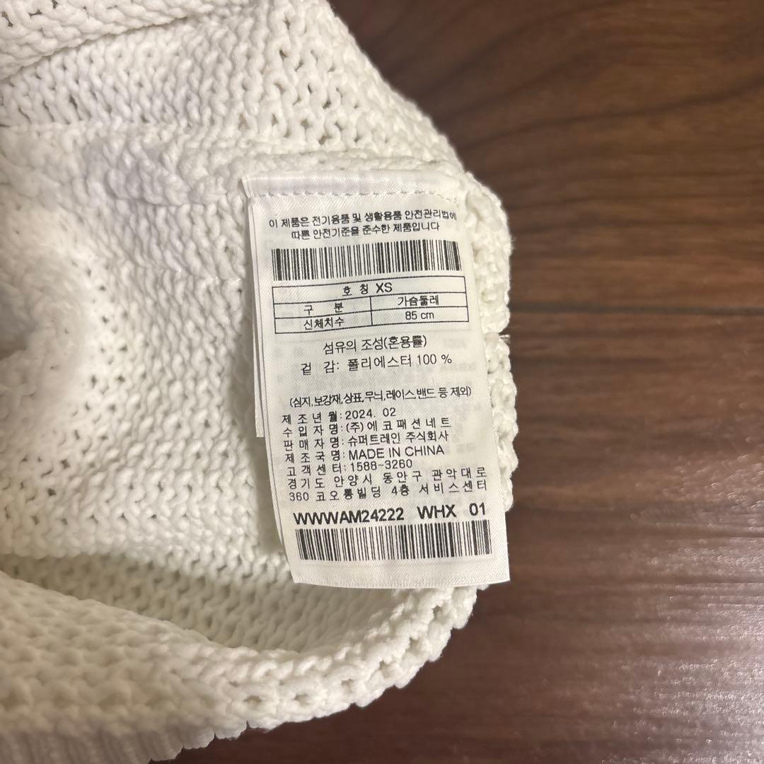 Waac golf ノースリーブニットベスト