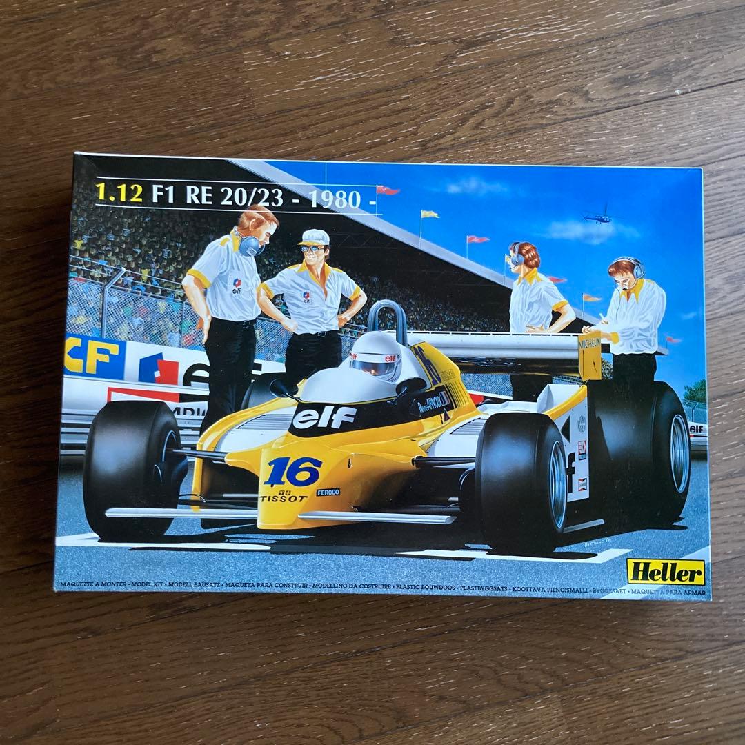 Heller 1/12 RENAULT ルノー F1 RE20/23 1980
