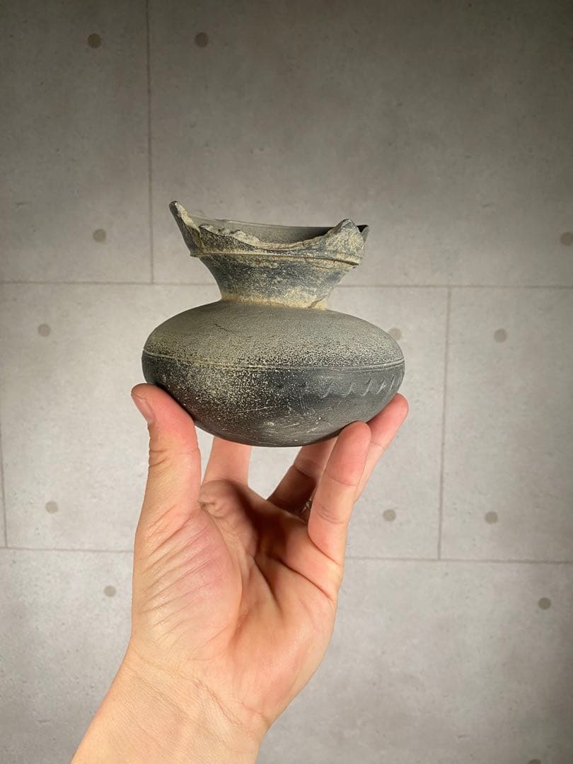 Naoさん専用　　古い須恵器　小壺　花器　花生　生花