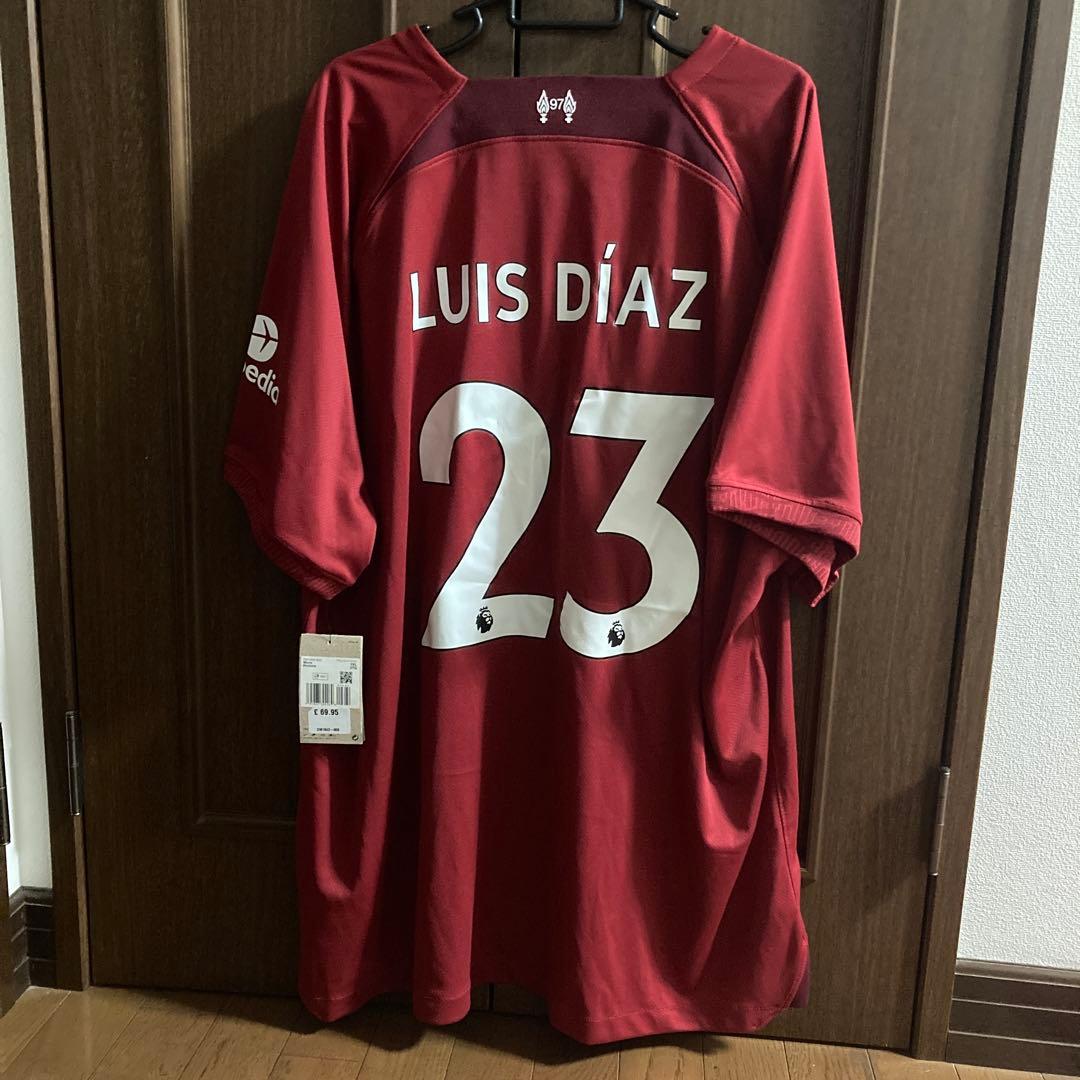 新品！タグ付き！リバプール　ルイス　ディアス　ルイスディアス　ユニフォーム