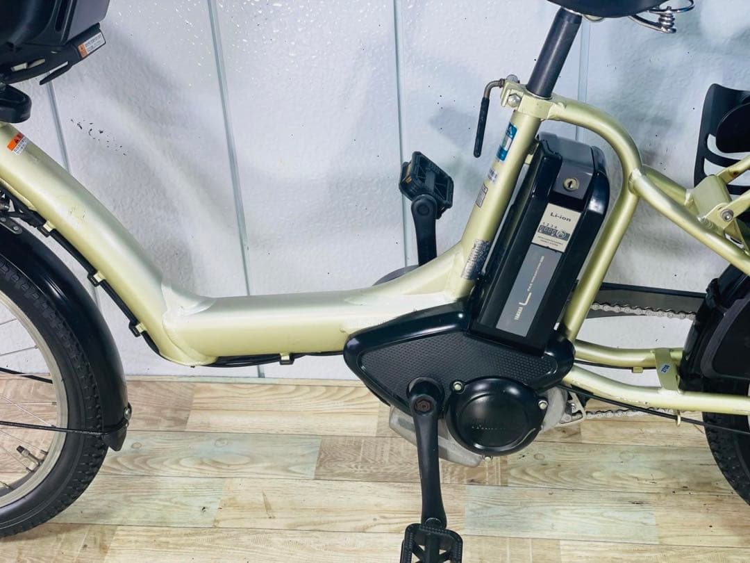 2708ヤマハ8.9アンペア3人乗り対応20インチ子供乗せ　電動アシスト自転車