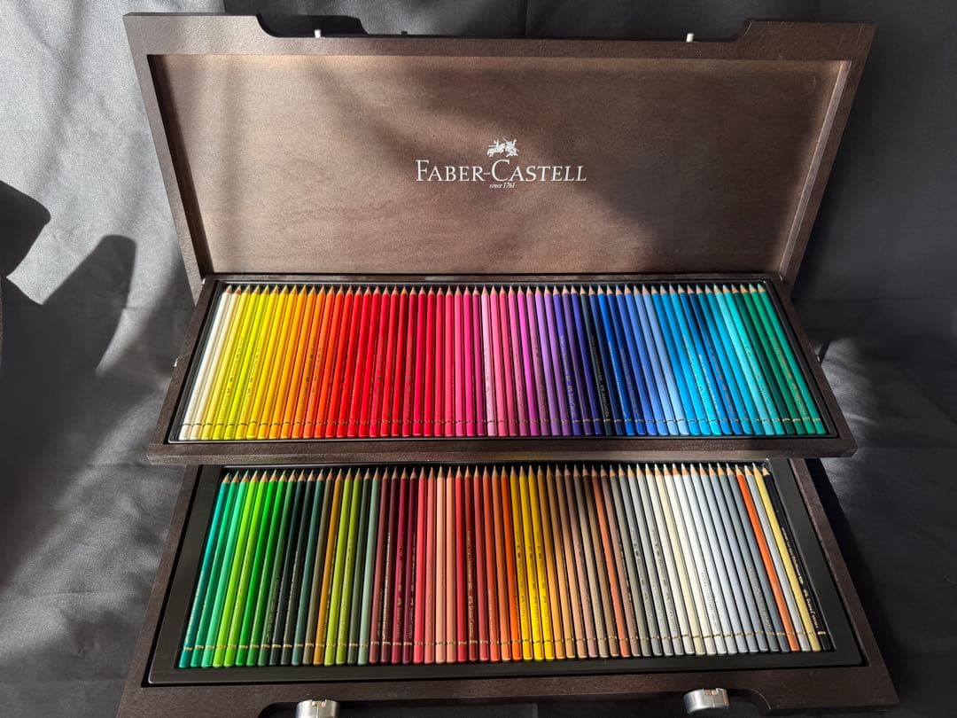 ファーバーカステル ポリクロモス　120色　木箱　Faber-Castell