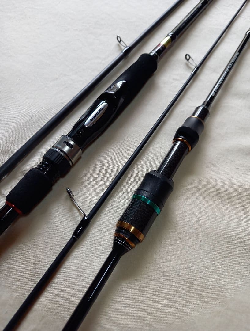 美品　シマノ　セフィアBB S806M　SKmlALLY　702UL　2本セット