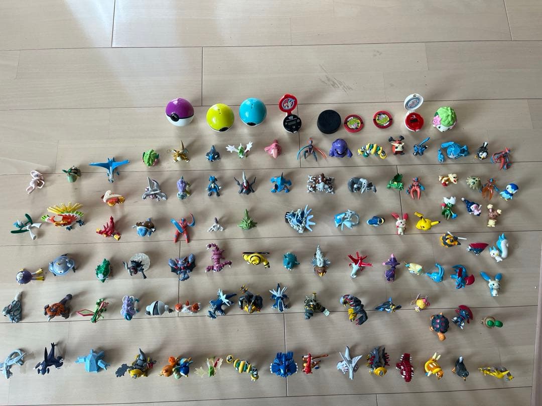 d*9様 ポケモン フィギュア モンコレ まとめ売り約100種