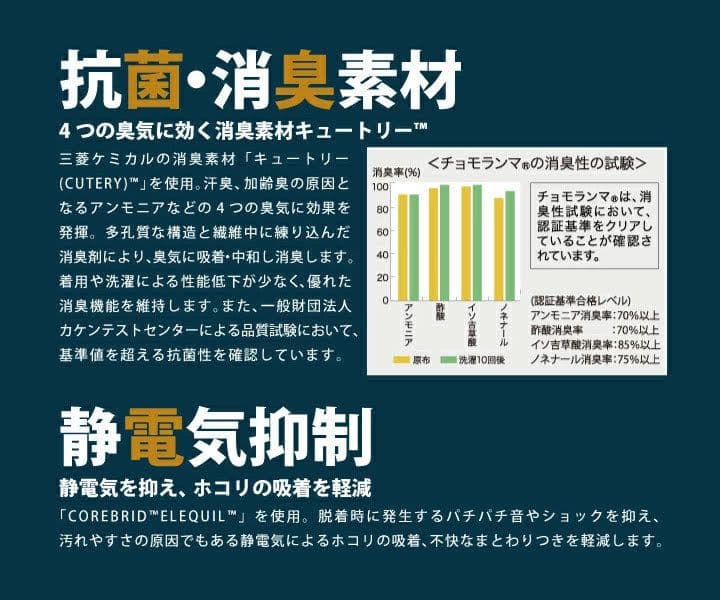 ひだまり　チョモランマ　肌着　紳士用長袖丸首インナー　LL　QMS923　24