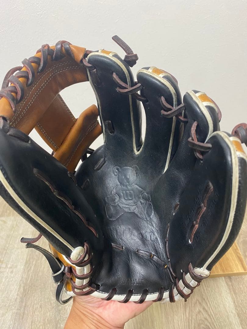 Wilson 軟式グローブ ブラウン/ブラック