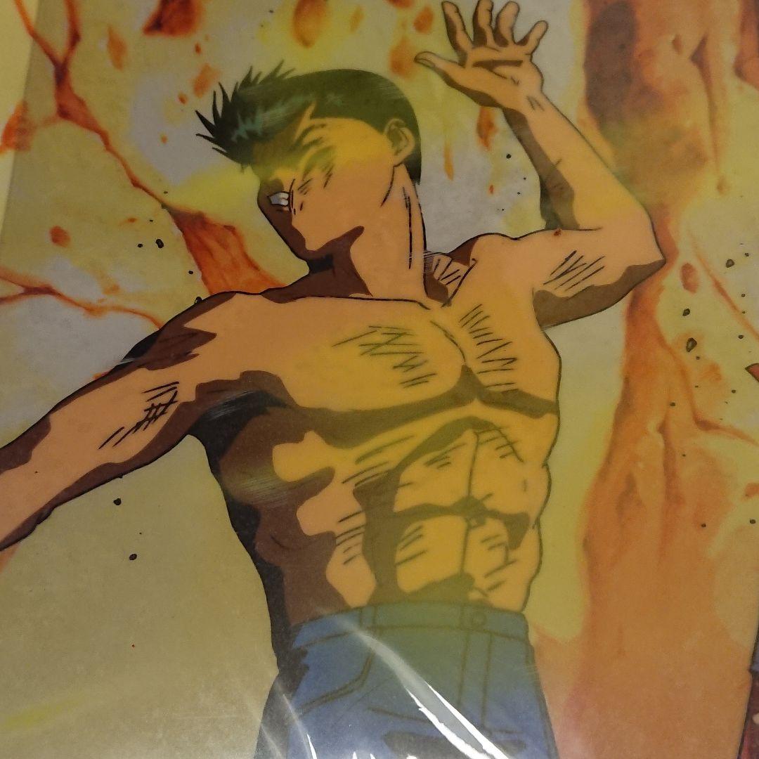 幽遊白書「仙水編・風景画付きセル画」