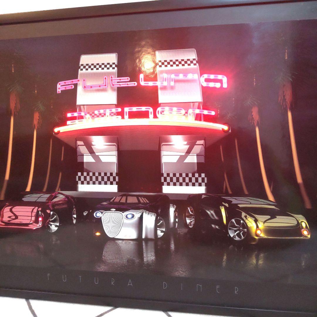 アメリカ雑貨 FUTURA DINER ダイナーLEDネオンピクチャー