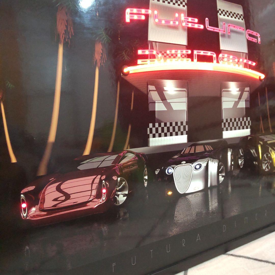 アメリカ雑貨 FUTURA DINER ダイナーLEDネオンピクチャー