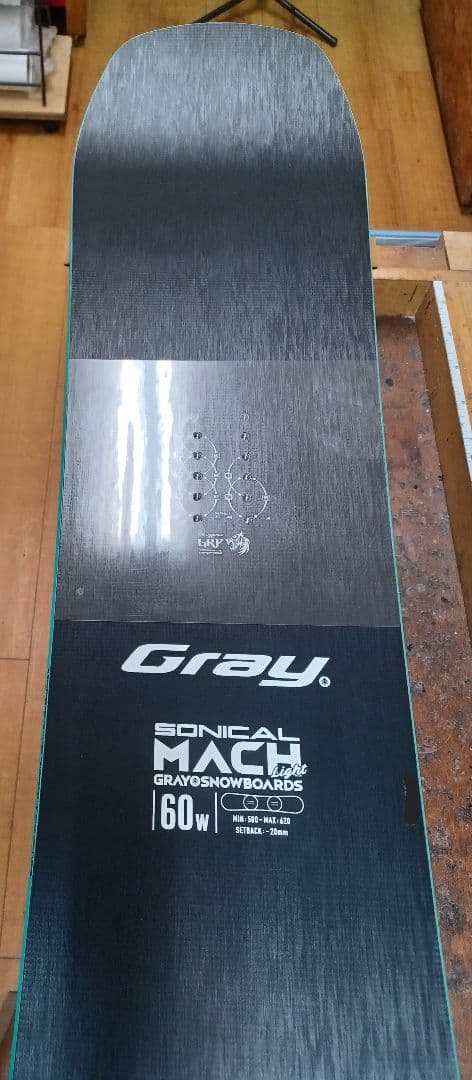 スノーボード 25-26 GRAY SONICAL MACH LT160w