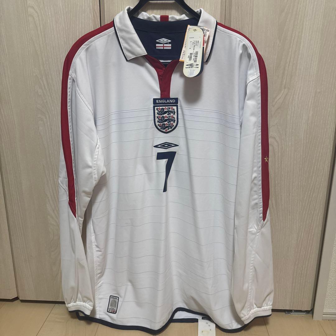 新品UMBRO正規品　イングランド代表　ユニフォーム　2004 ベッカム