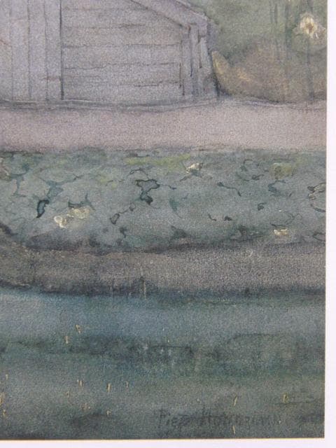 ピート・モンドリアン、『アプカウドの小屋』、希少な画集より