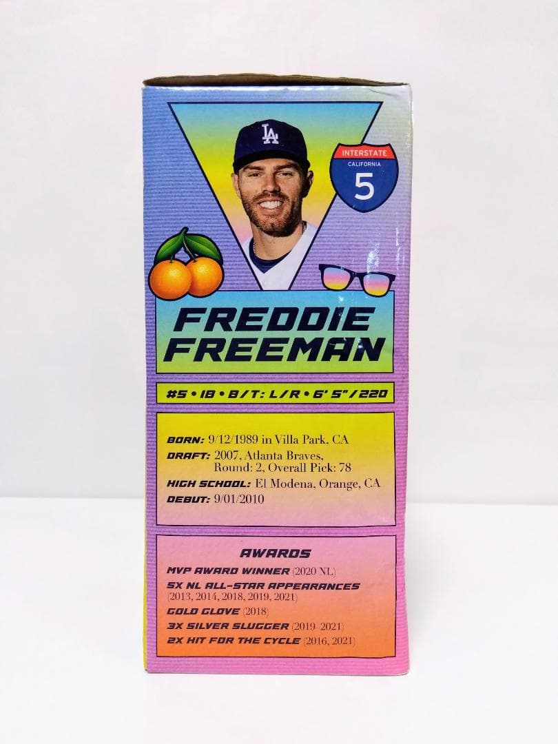新品未開封品 フレディ・フリーマン ボブルヘッド ドジャースタジアム球場配布品