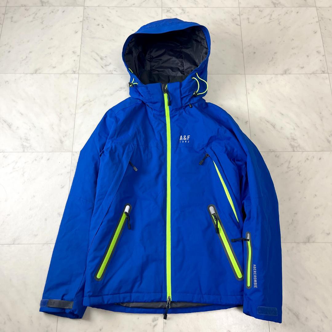 アバクロ S スノーボードウェア スノボ スキーウェア ジャケット ブルー