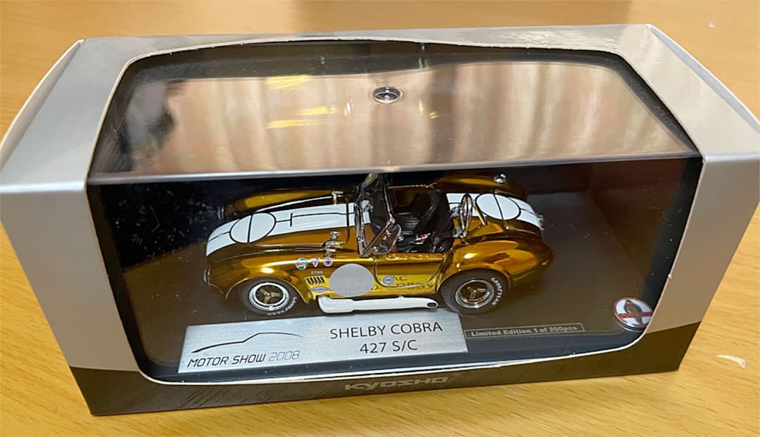 1/43シェルビー コブラ427 S/C 200台限定とオマケ