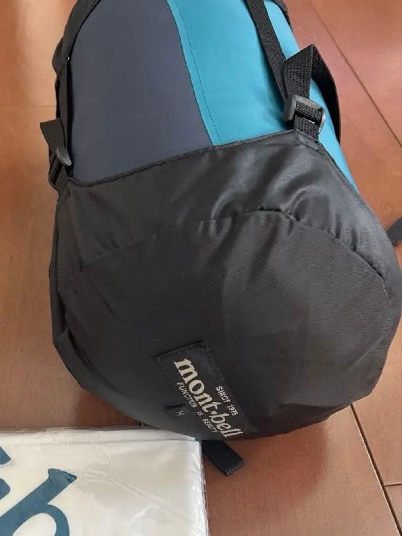 モンベル　バロウバッグ#3 収納袋、コンプレッションキャップ 付き