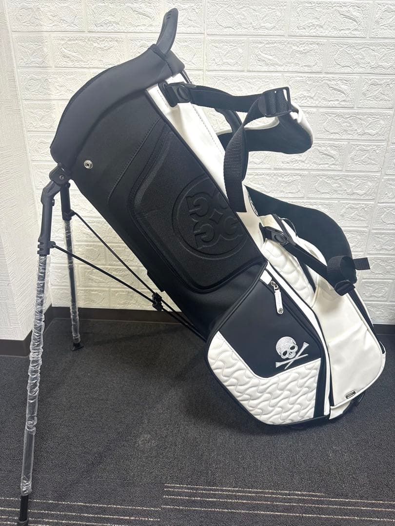 新品未使用☆G/FOREスタンド式キャディーバック9.5インチ　ホワイト
