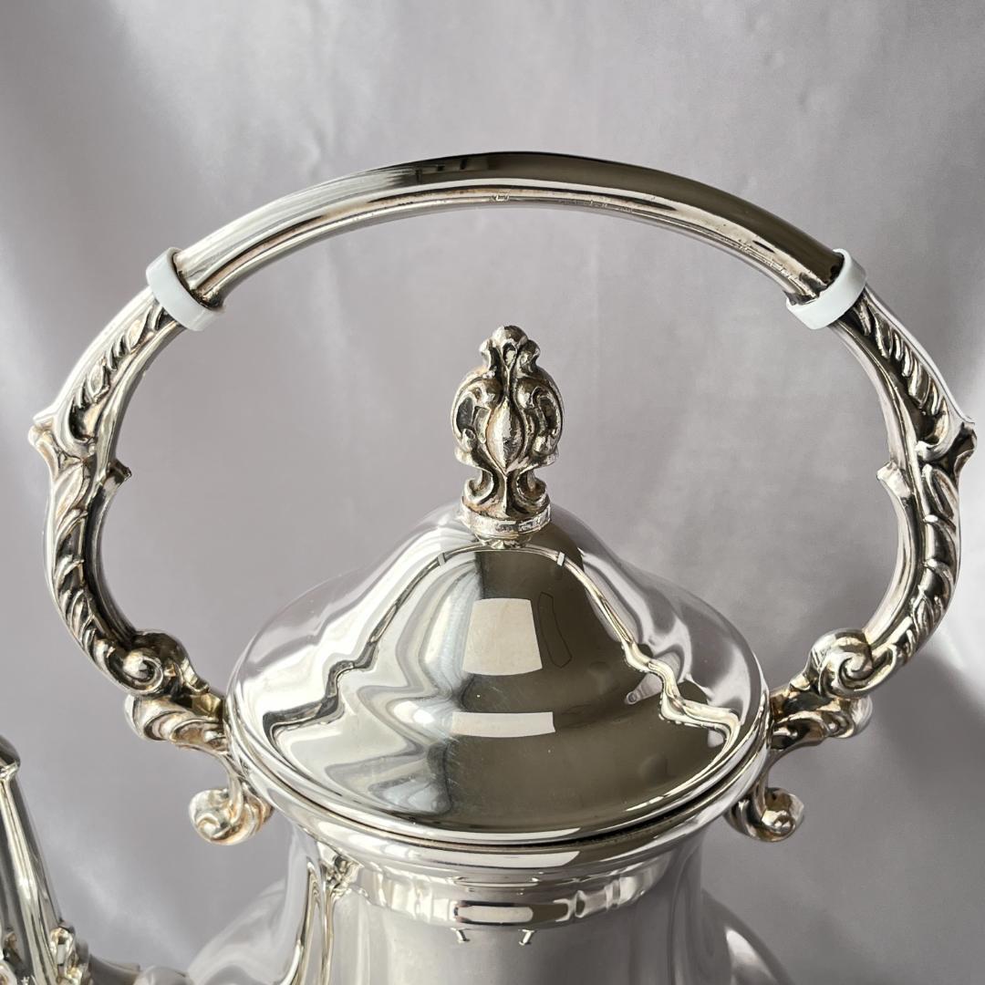 【Towle】 ビクトリアン ティーケトル スタンド / バナー