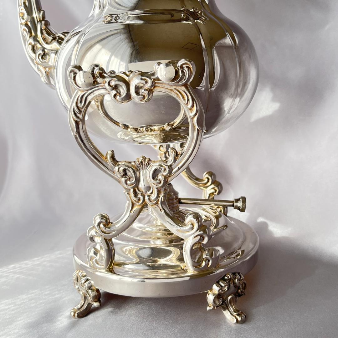 【Towle】 ビクトリアン ティーケトル スタンド / バナー