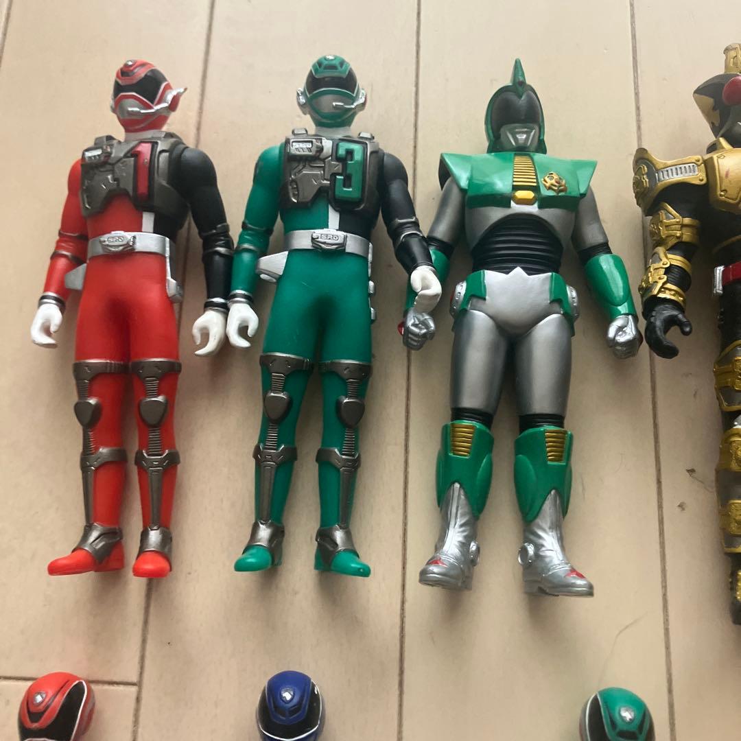 戦隊ヒーロー フィギュアセット