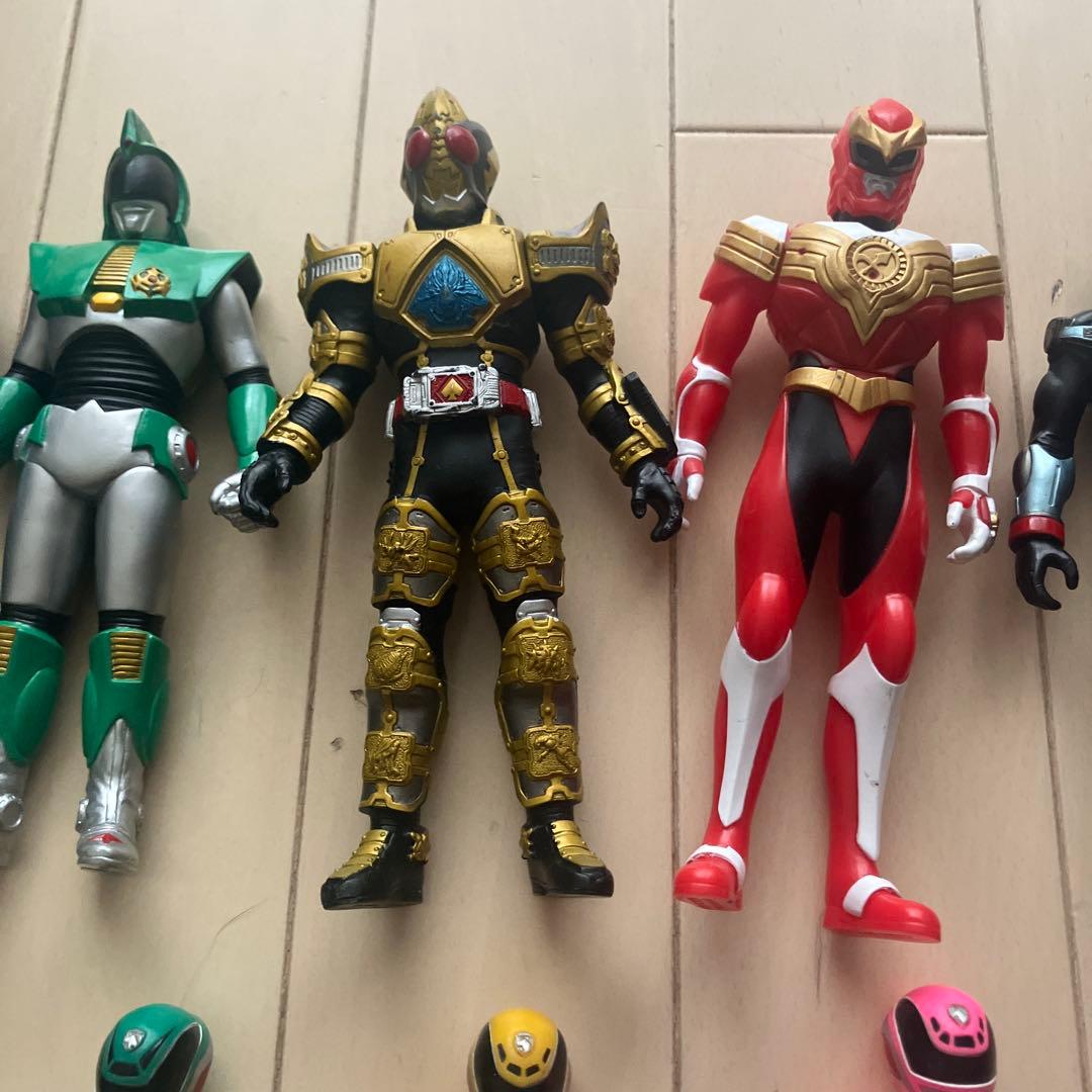 戦隊ヒーロー フィギュアセット