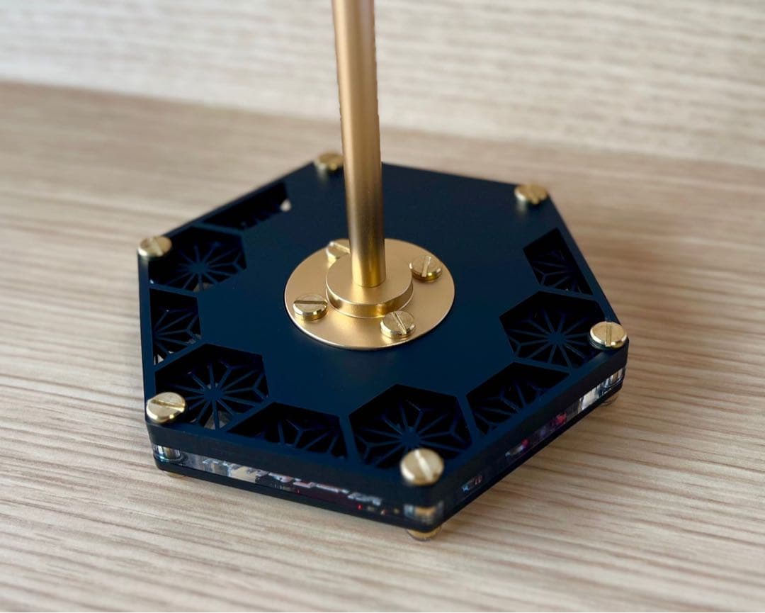 アサガラワークス　LEDランタンスタンド　マッドブラック　新品未使用