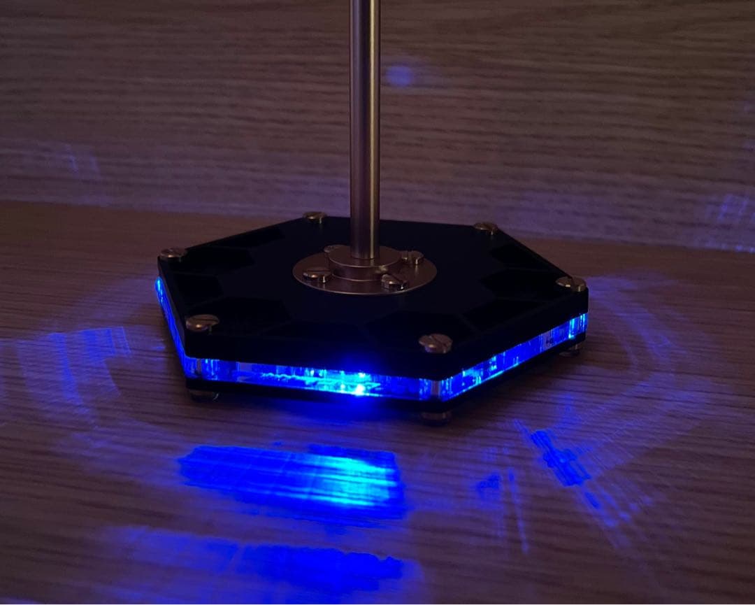 アサガラワークス　LEDランタンスタンド　マッドブラック　新品未使用