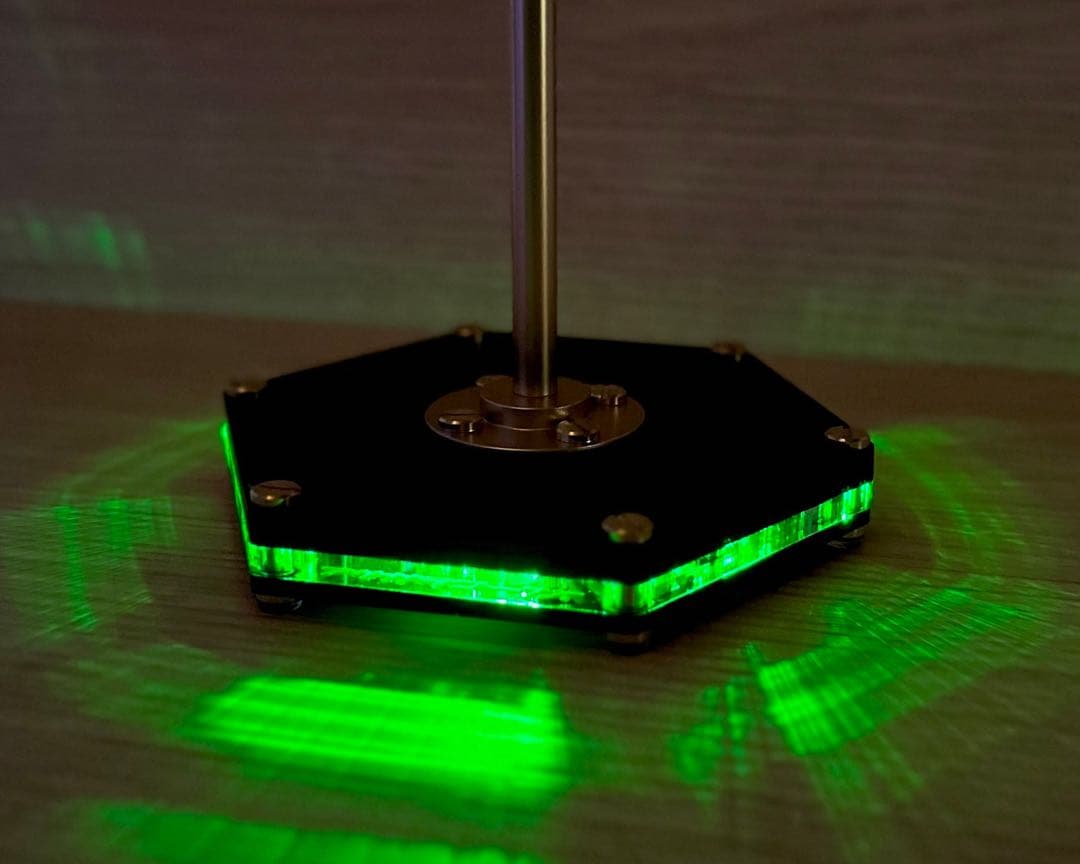 アサガラワークス　LEDランタンスタンド　マッドブラック　新品未使用