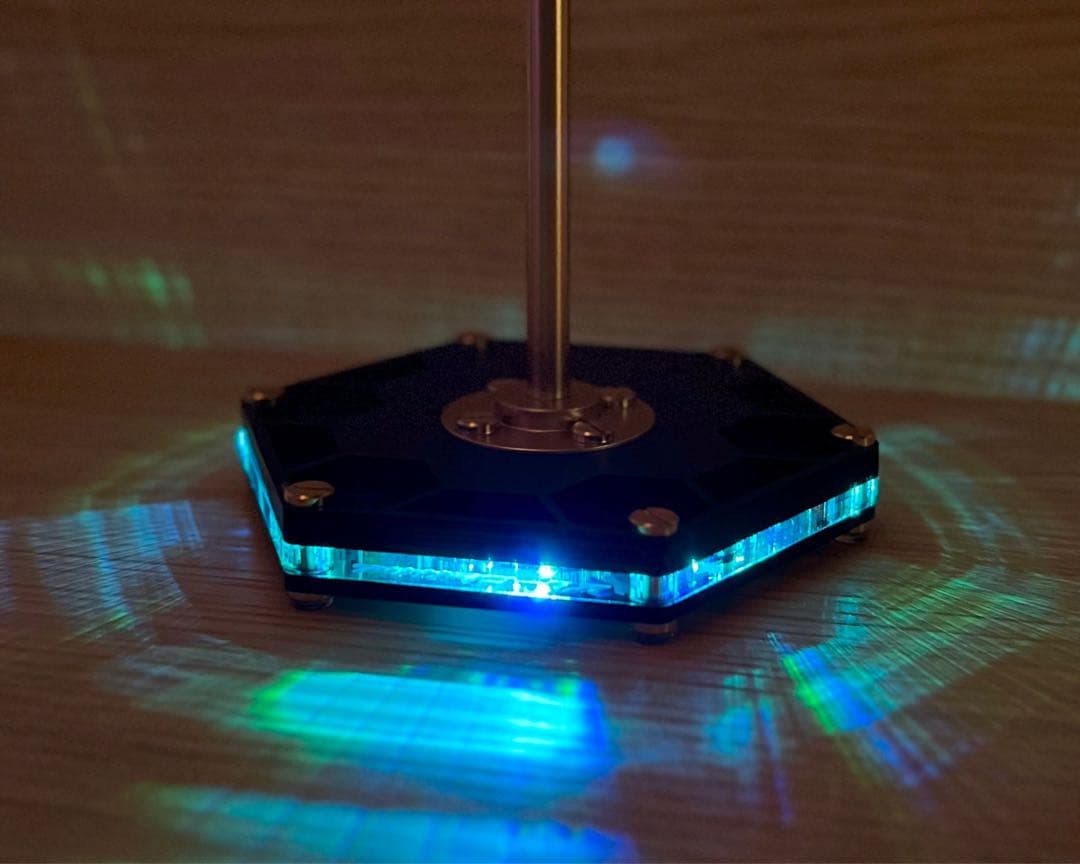 アサガラワークス　LEDランタンスタンド　マッドブラック　新品未使用