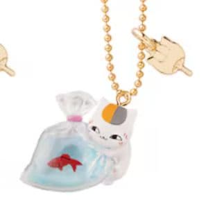 夏目友人帳　お祭りニャンコ先生チャーム　金魚＆ニャンコ先生