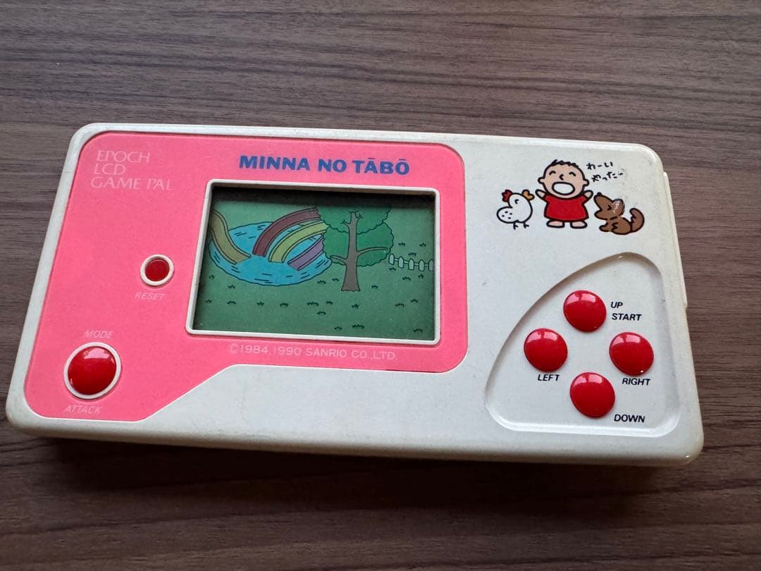 エポック みんなのたあ坊 ゲーム 動作未確認　ジャンク品　携帯型ゲーム