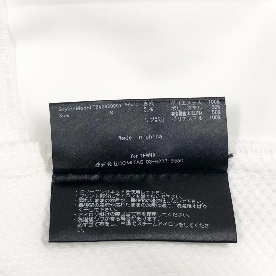 ○★新品未使用　TFW49　マルチパーパスブルゾン　S　ホワイト
