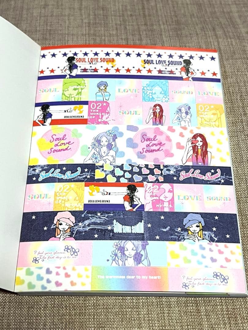 約20年前★平成レトロ　カミオジャパン　メモ帳　女の子　ガール　文房具