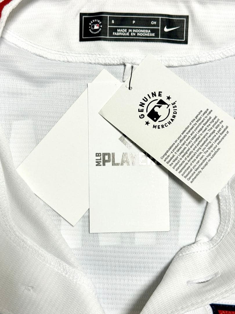 【新品・正規品】大谷翔平選手　ゴールドサイン刺繍レプリカユニフォーム　Sサイズ