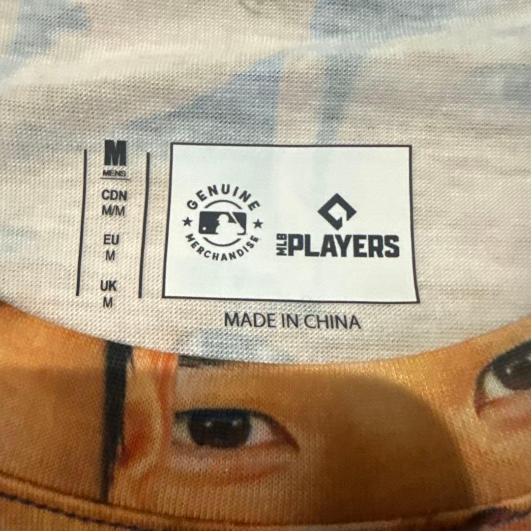 大谷翔平　顔プリント Tシャツ