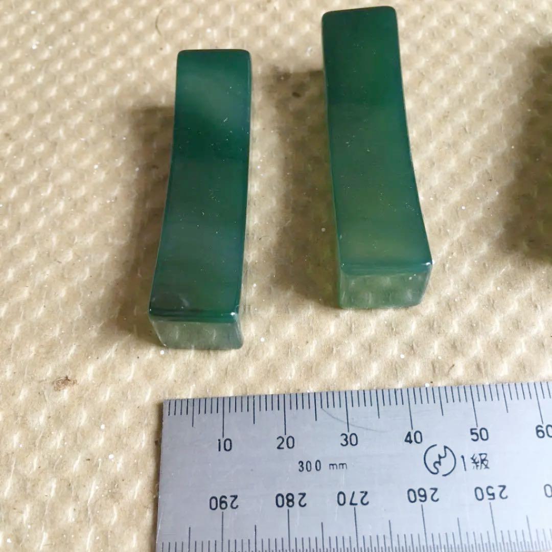 0922 高級 箸置き 5客セット 石 水晶 翡翠 カラーストーン パワー