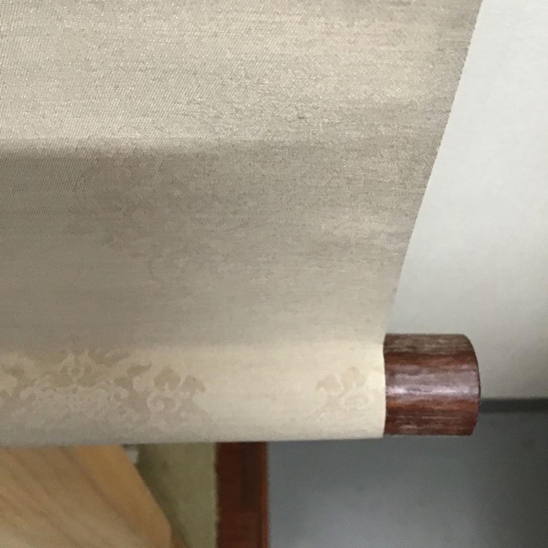 K掛軸　師家○○○　弟子惜光陰　臨済宗国泰寺　稲葉心田作　共箱紙箱　S181KJ