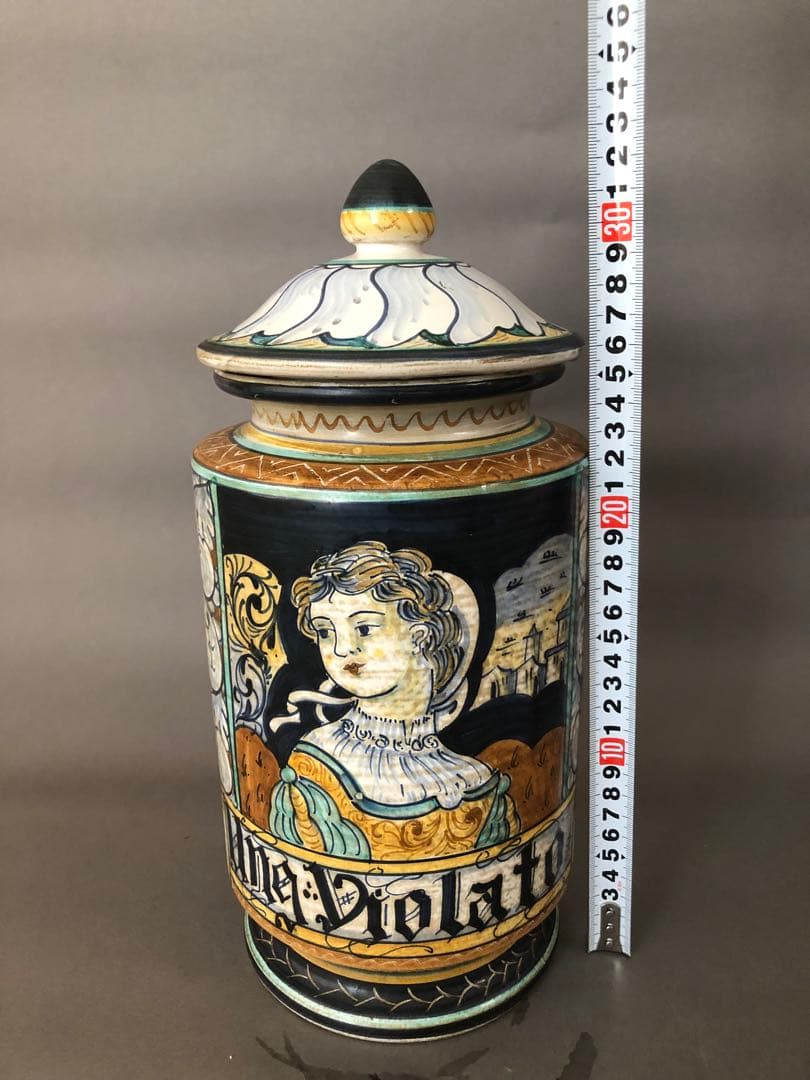 イタリア陶器　シシリア島タオルミナにて購入