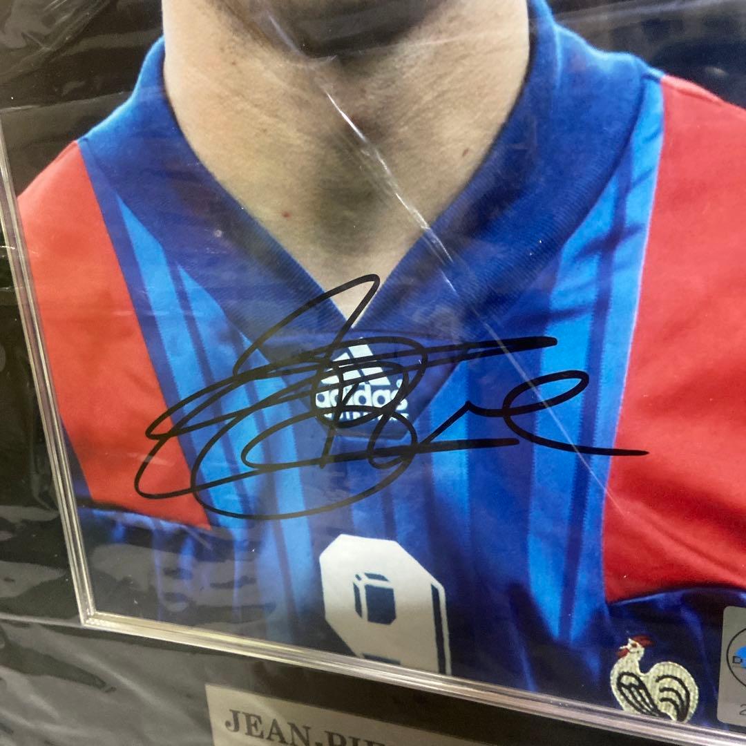 ジャン＝ピエール・パパン直筆サイン入りフォト　額入り