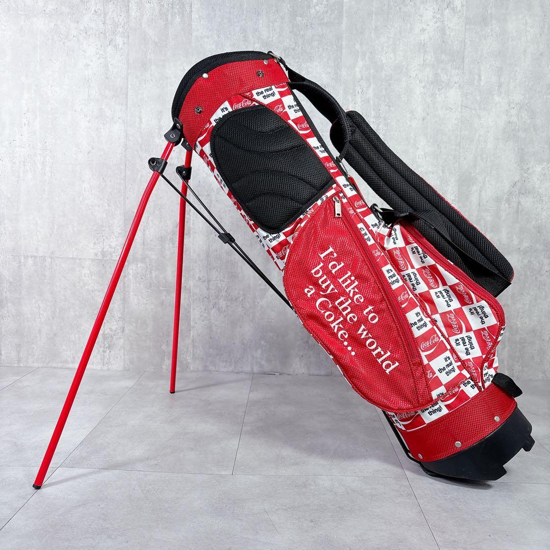 V556 Coca-Cola コカコーラ ゴルフ キャディバッグ クラブ ケース
