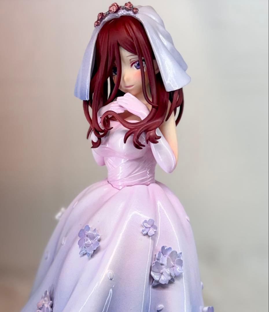 シ*バ様 五等分の花嫁　中野三玖 リペイント　1/7スケールフィギュア