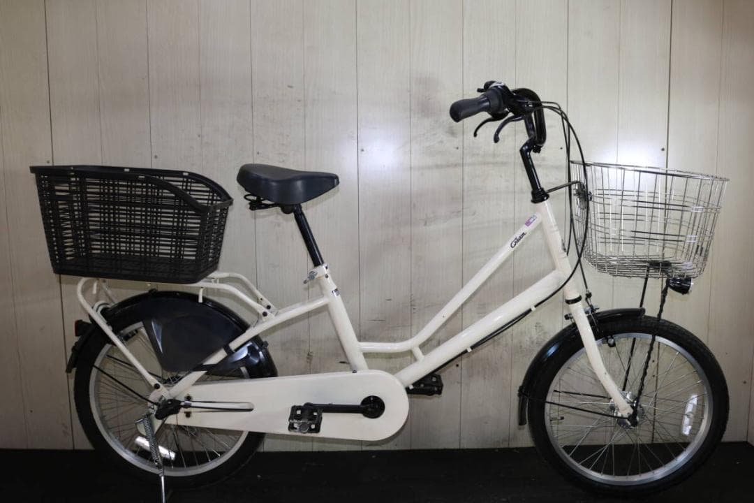 あさひ製CREAMカーゴ 20インチ 内装3段AUTO LED minivelo