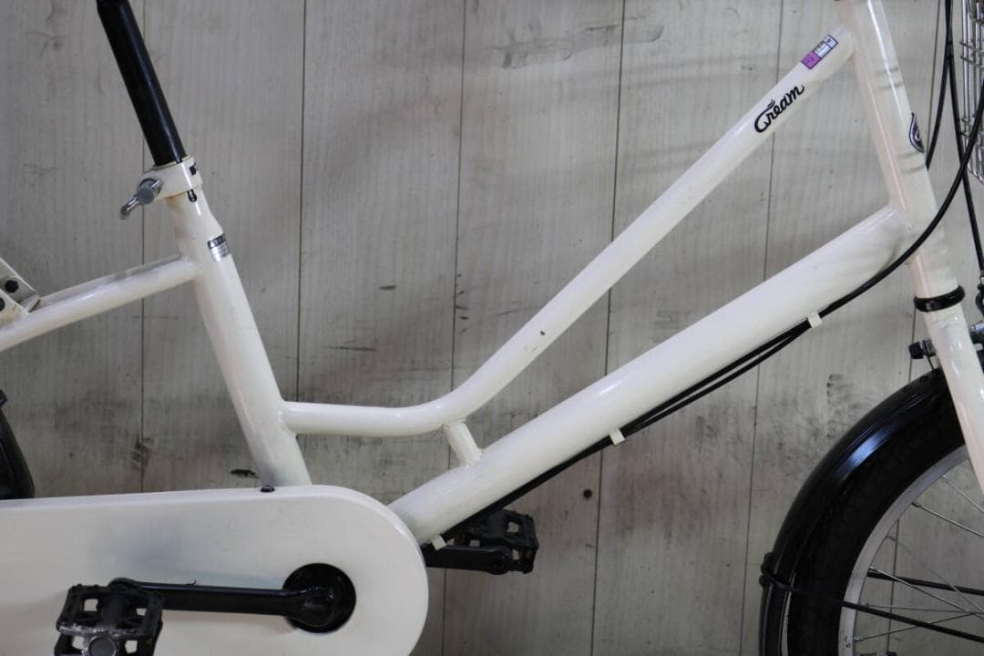 あさひ製CREAMカーゴ 20インチ 内装3段AUTO LED minivelo