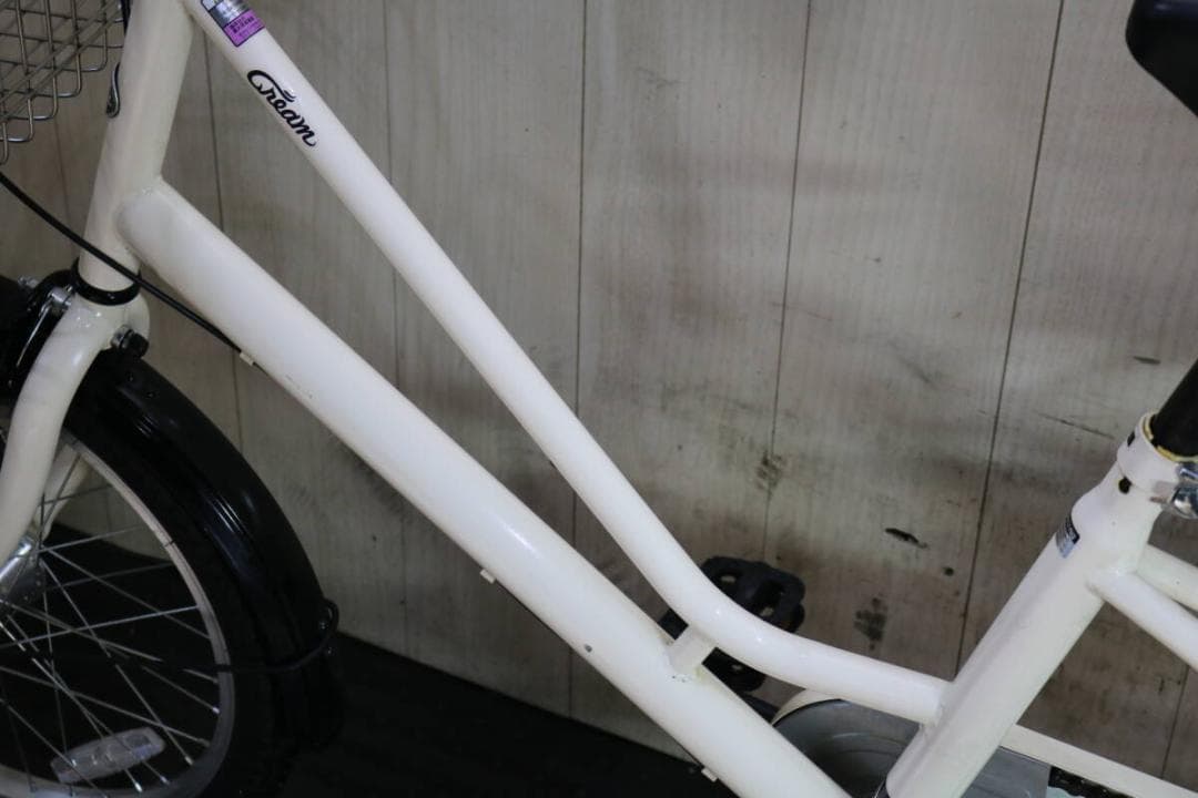 あさひ製CREAMカーゴ 20インチ 内装3段AUTO LED minivelo