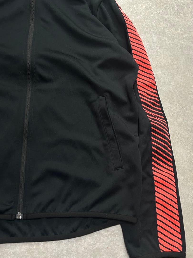 セットアップ アシックス トレーニングジャージ ジャケット L 黒 D1