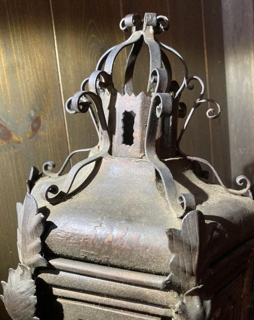 大正浪漫　ロマン　洋館　灯　昭和レトロ　照明　オイルランプ　アンティーク　電笠